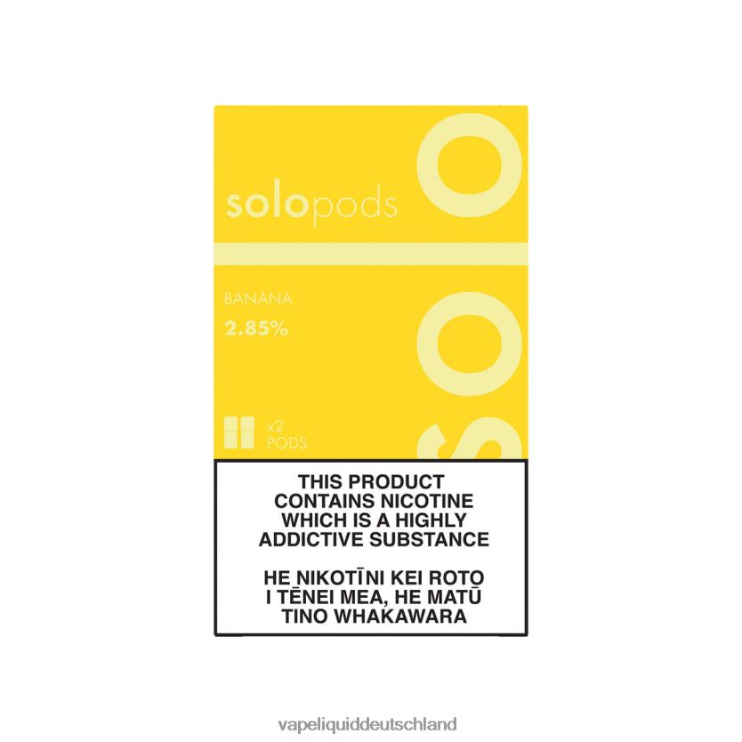 Vape Liquid Banane | Solo Ersatz-Pod im 2er-Pack 40F6BP64